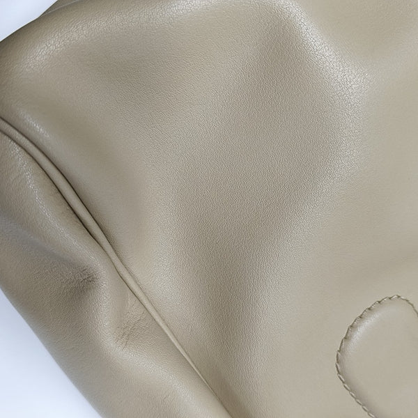 Gancini Calfskin Beige
