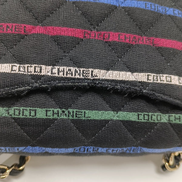 Quilted Fabric Black