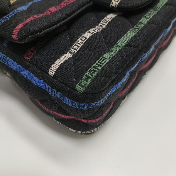Quilted Fabric Black