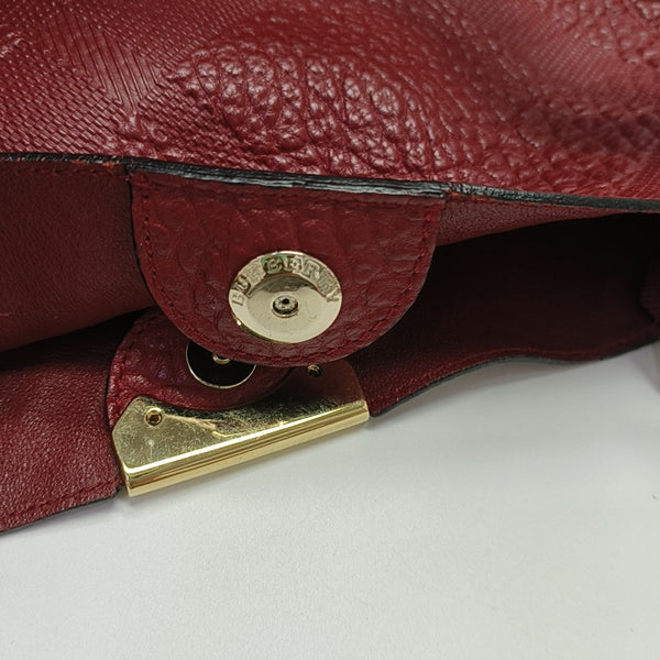 Canterbury Medium Calfskin Red