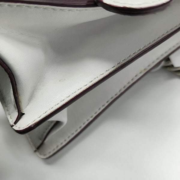 Kan I Mini Calfskin White