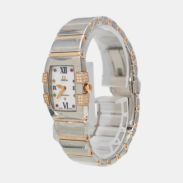 20.2mm White Quartz Watch