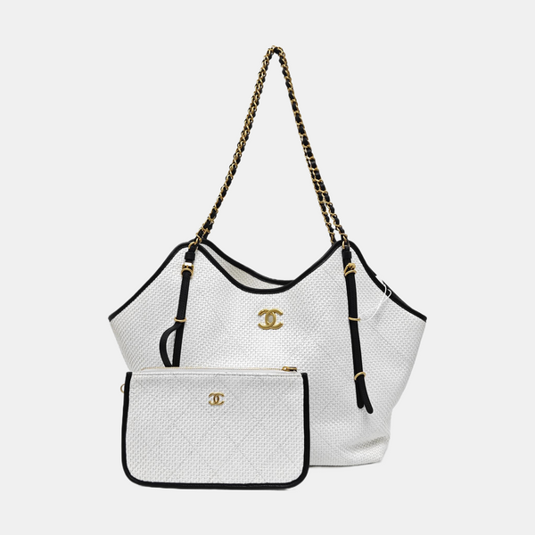 Quilted Canvas White