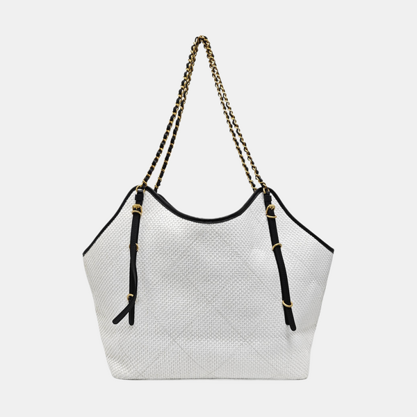 Quilted Canvas White