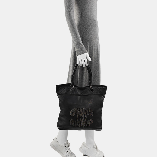 Quilted Lambskin Black