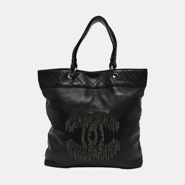 Quilted Lambskin Black
