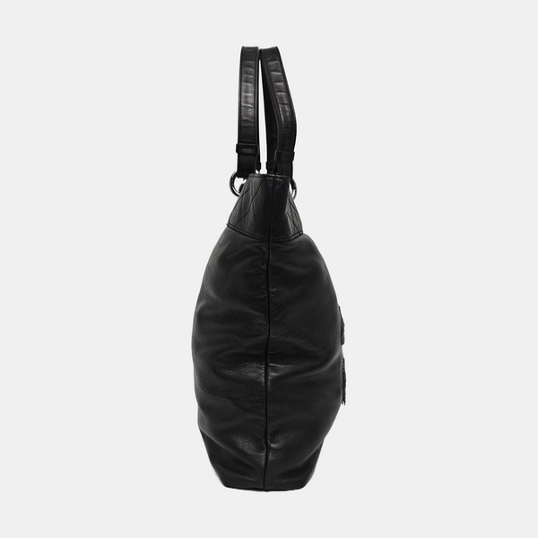 Quilted Lambskin Black