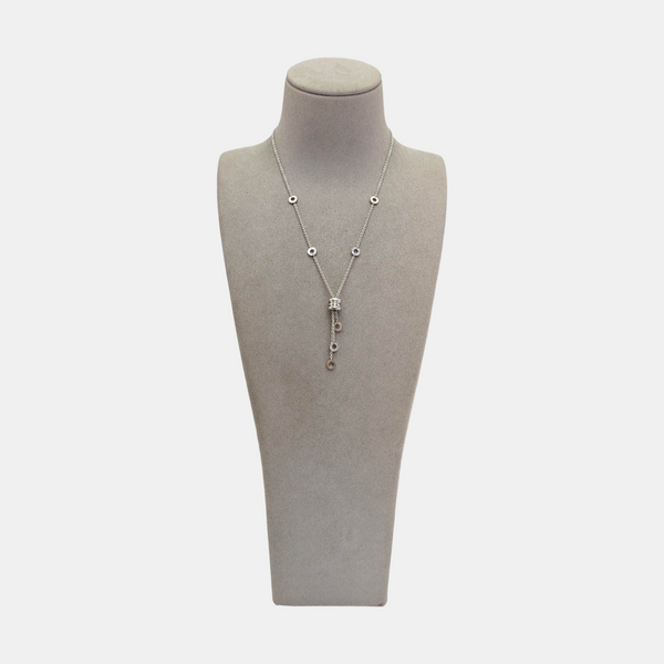 Authenticated pre-owned B Zero1 18K White Gold Silver Necklace - Necklace at Looply