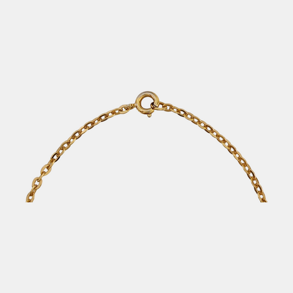 Authenticated pre-owned Dior Oblique Gold-tone Metal Bracelet - Bracelet at Looply