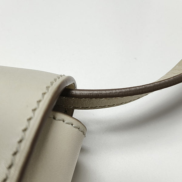 KAIA Small Calfskin White