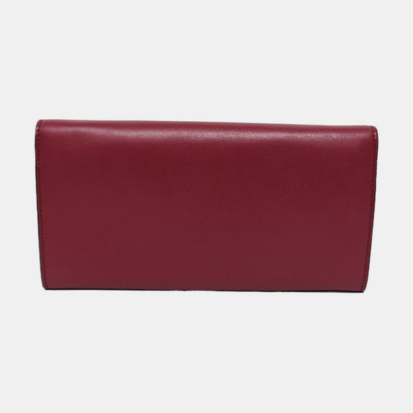 Bandolera de piel de ternera roja