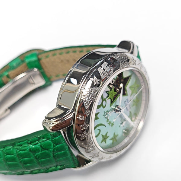 37.5mm Green Automatic Watch
