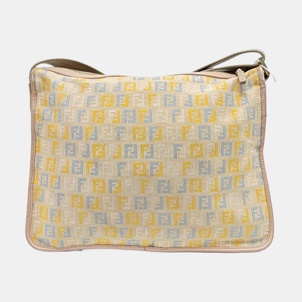 Canvas Crossbody Bag Beige