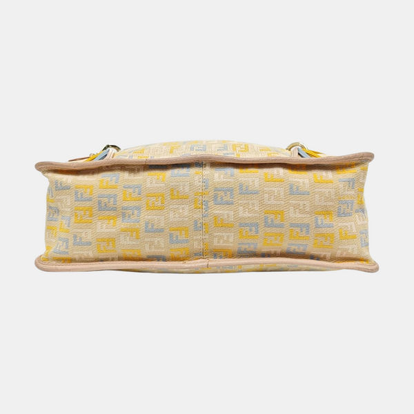 Canvas Crossbody Bag Beige