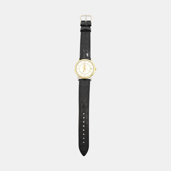33mm White Quartz Watch