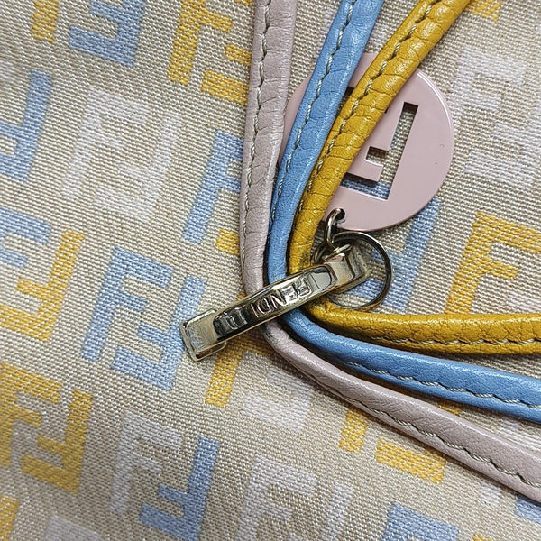 Canvas Crossbody Bag Beige