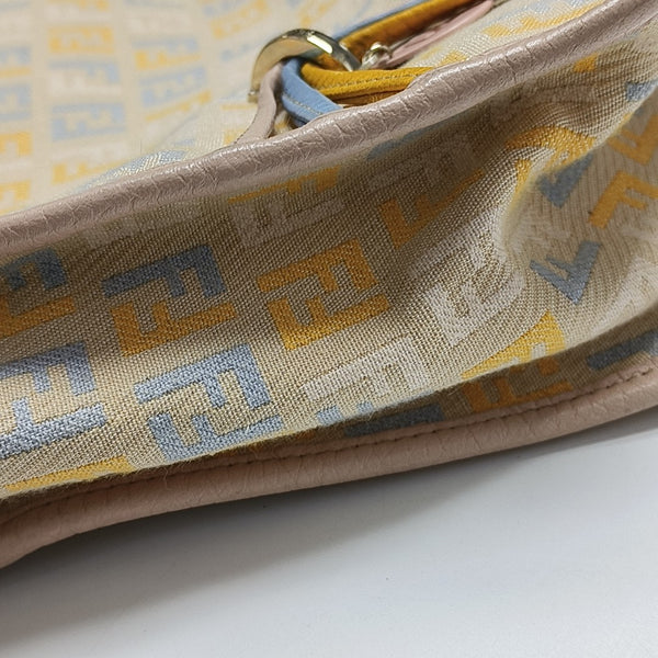 Canvas Crossbody Bag Beige