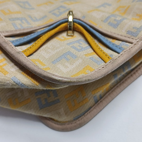 Canvas Crossbody Bag Beige