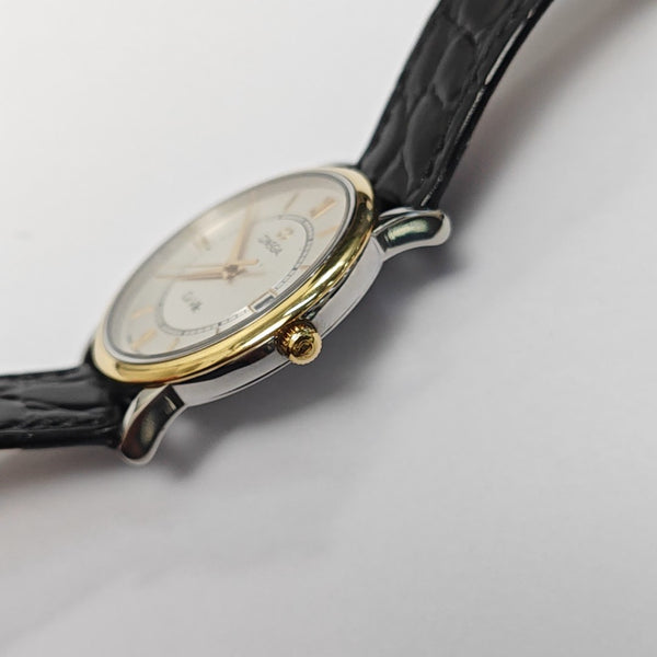 33mm White Quartz Watch