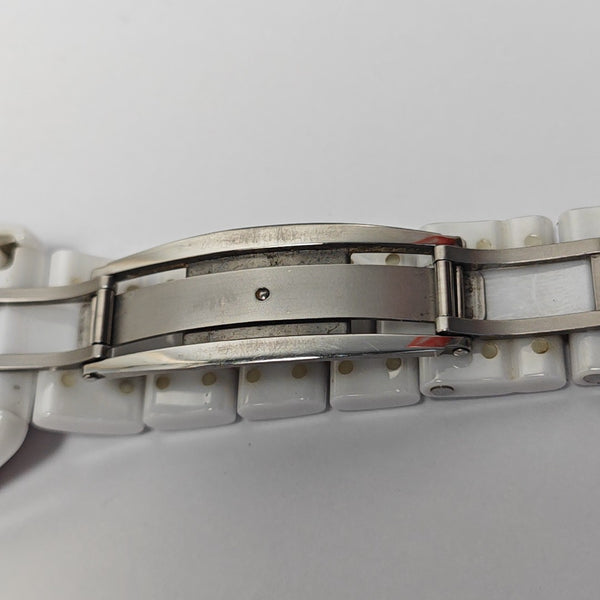 39mm White Automatic Watch