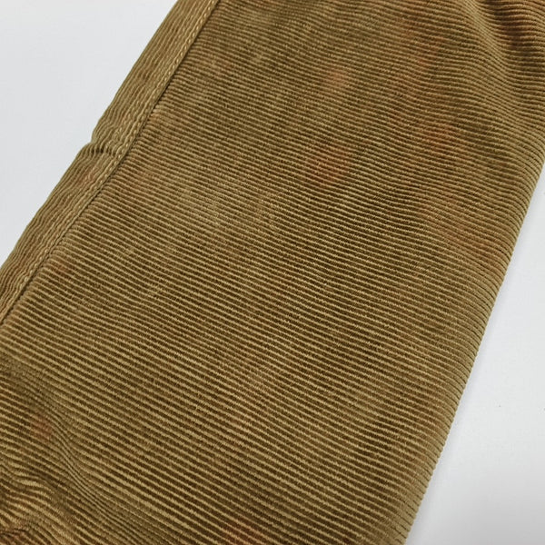 Bolso de mano de pana beige