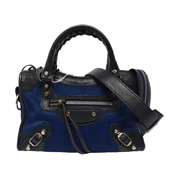 Classic City Mini Horsehair Blue