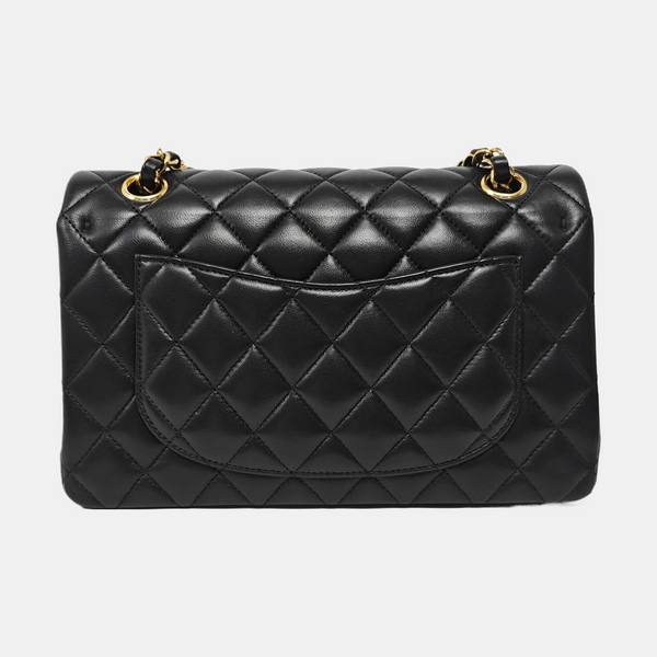 CLASSIC FLAP Small Quilted Lambskin Black