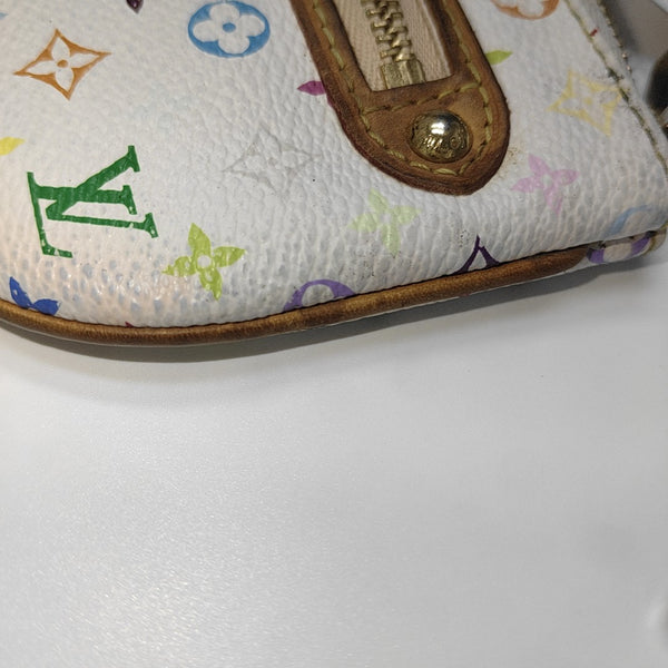 Monogram Coated Canvas White