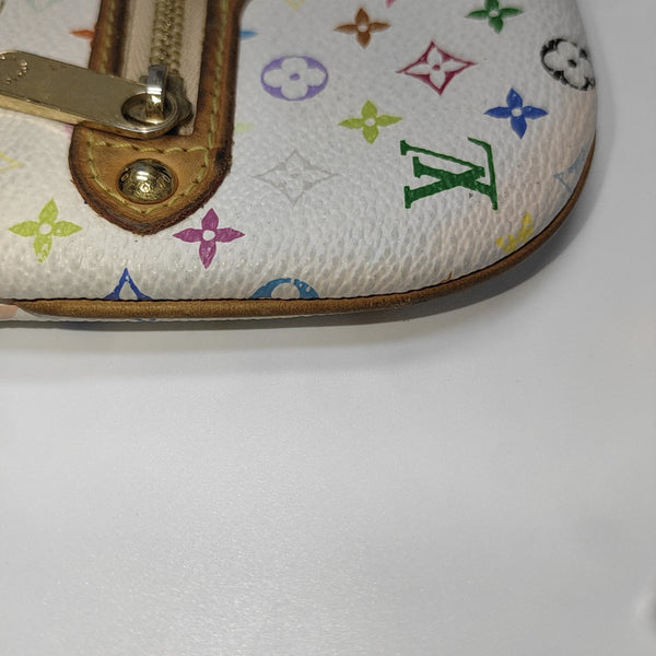 Monogram Coated Canvas White