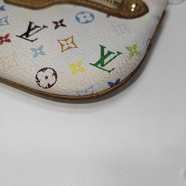 Monogram Coated Canvas White