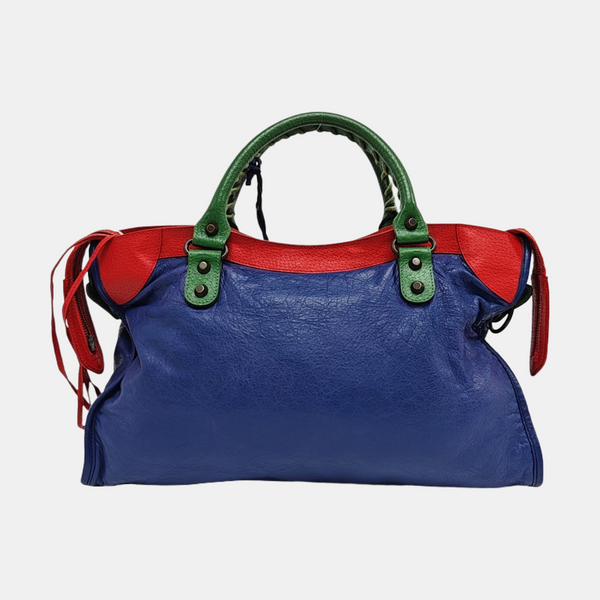 Classic City Medium Lambskin Blue