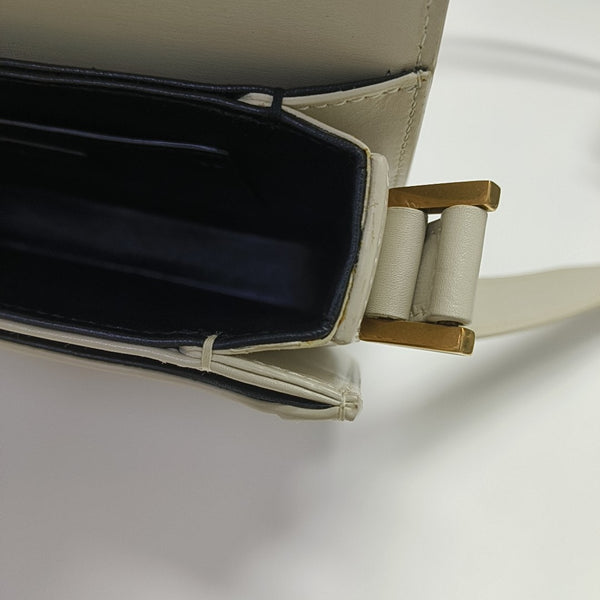 SOLFERINO Small Calfskin White