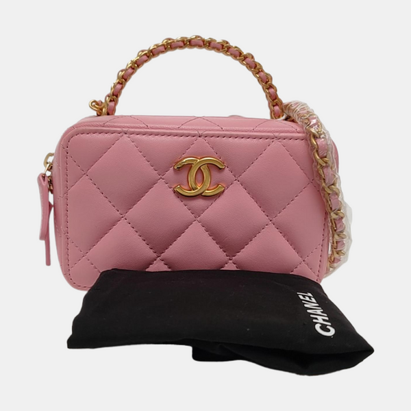 Quilted Lambskin Red