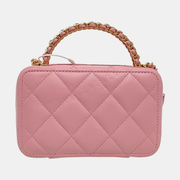 Quilted Lambskin Red