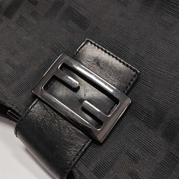 Canvas Top Handle Bag Black