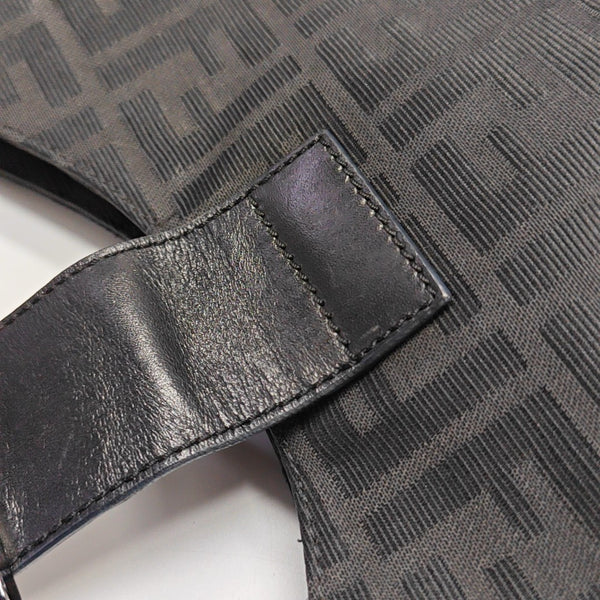 Canvas Top Handle Bag Black