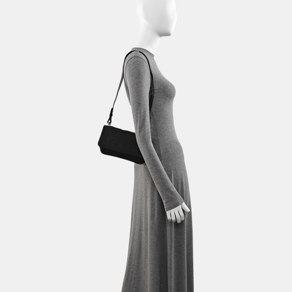 Canvas Shoulder Bag Black