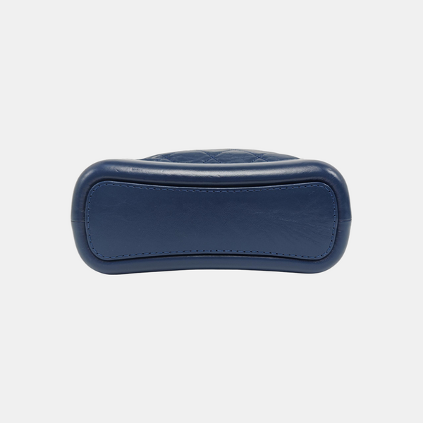 GABRIELLE Small Quilted Calfskin Blue