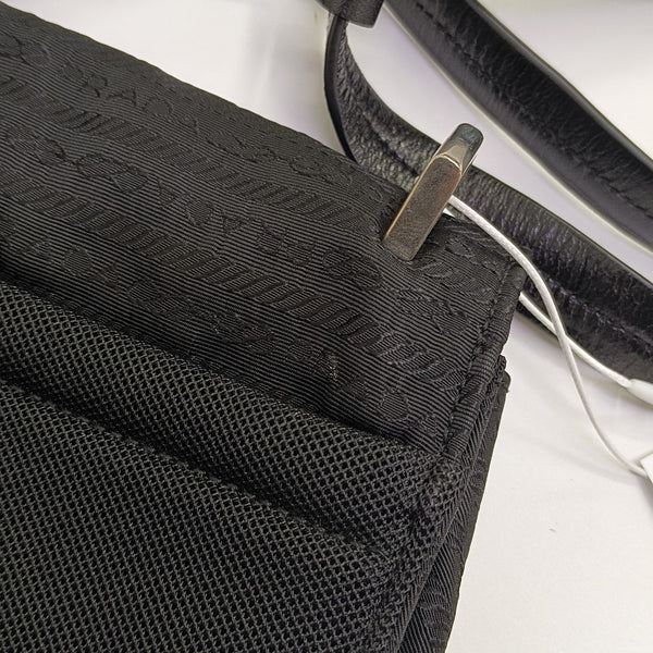 Canvas Shoulder Bag Black