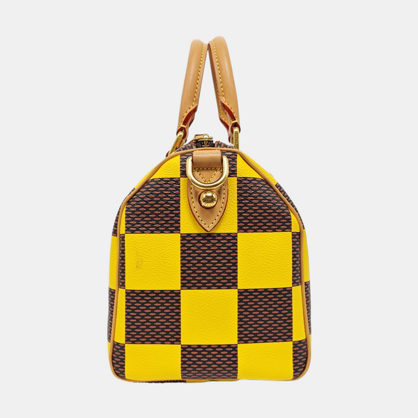 SPEEDY 25 Damier Coated Canvas Multicolor