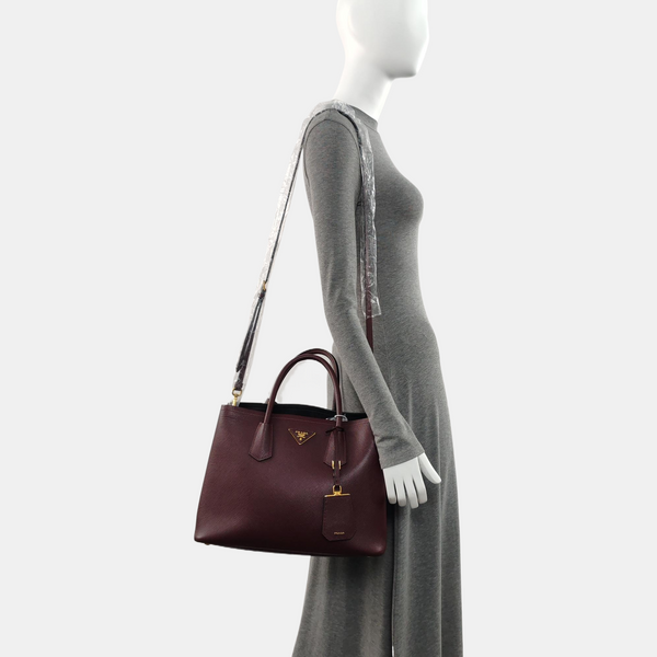 Galleria Medium Calfskin Red
