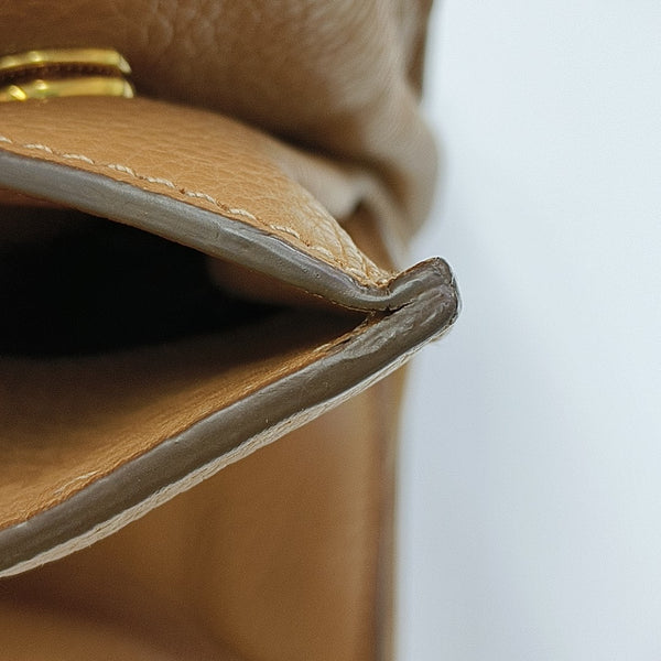Calfskin Tote Bag Brown