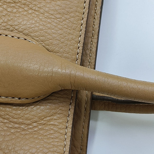 Calfskin Tote Bag Brown