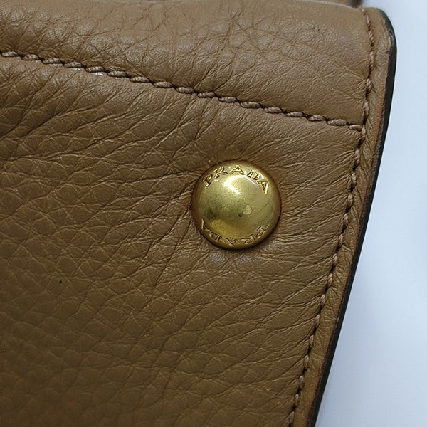 Calfskin Tote Bag Brown