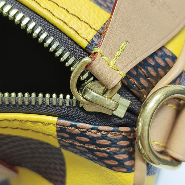 SPEEDY 25 Damier Coated Canvas Multicolor