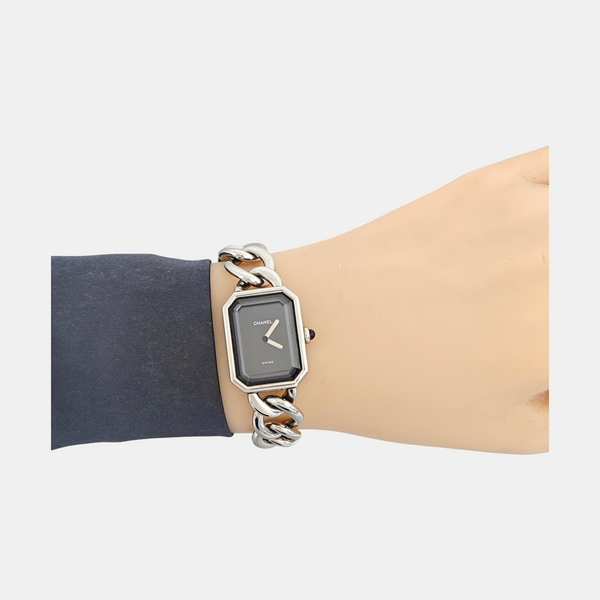 Première 20mm Black Quartz Watch