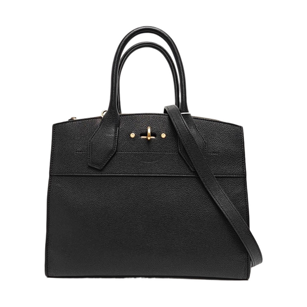 CITY STEAMER MM Calfskin Black
