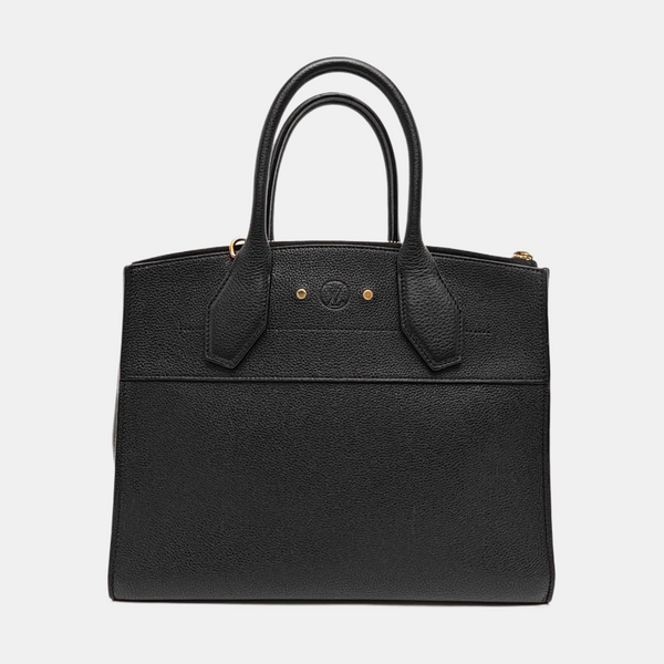 CITY STEAMER MM Calfskin Black