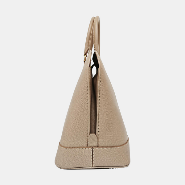 Saffiano Calfskin Shoulder Bag Pink