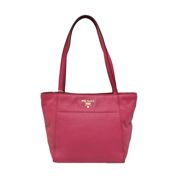 Calfskin Tote Bag Red